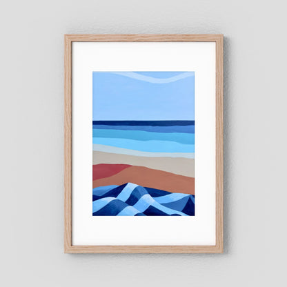 Blanket on the beach