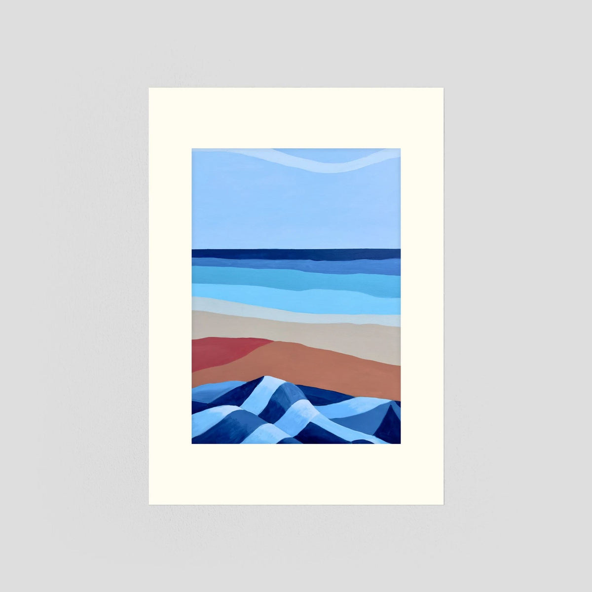Blanket on the beach