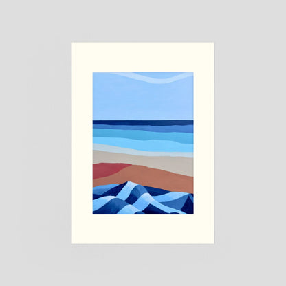 Blanket on the beach