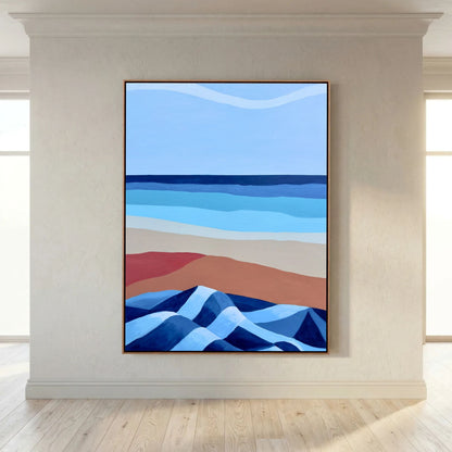 Blanket on the beach