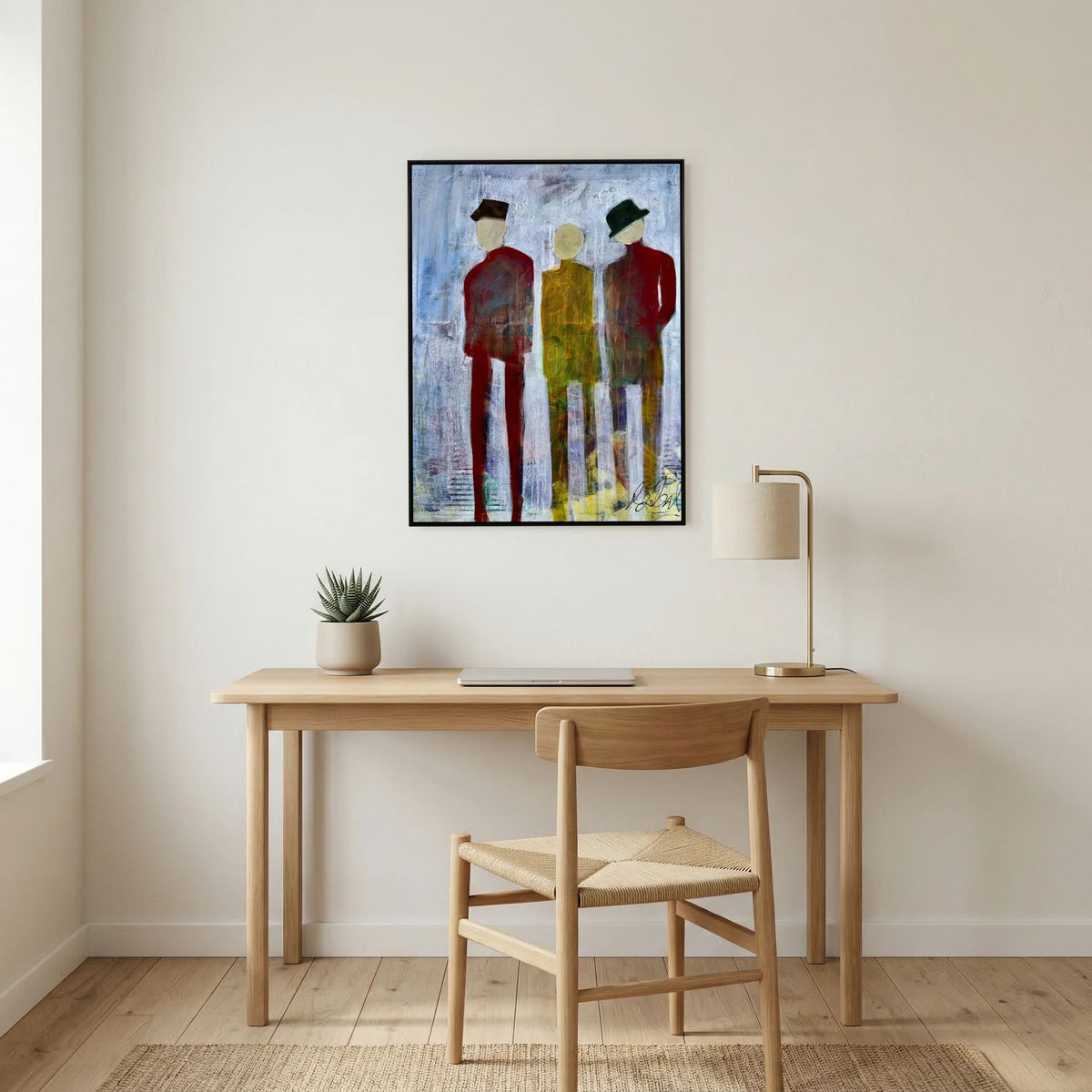 Three of us