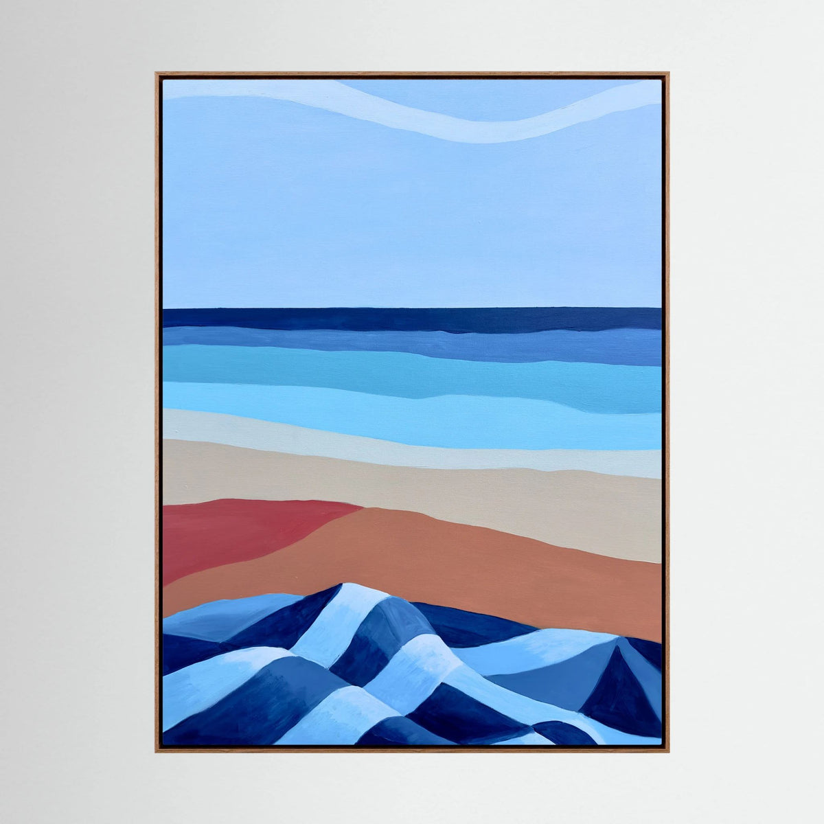 Blanket on the beach