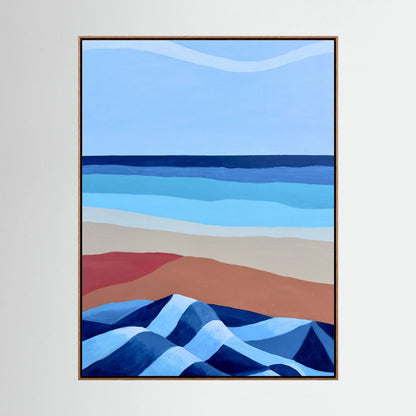 Blanket on the beach