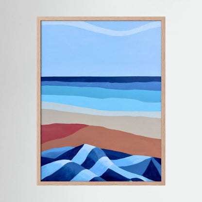Blanket on the beach