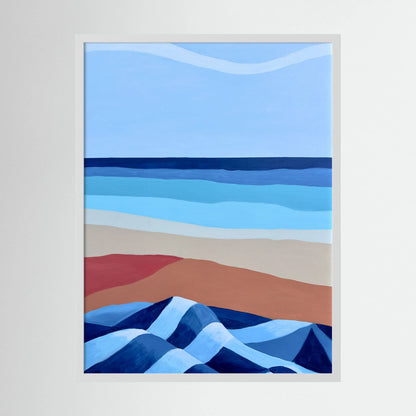 Blanket on the beach