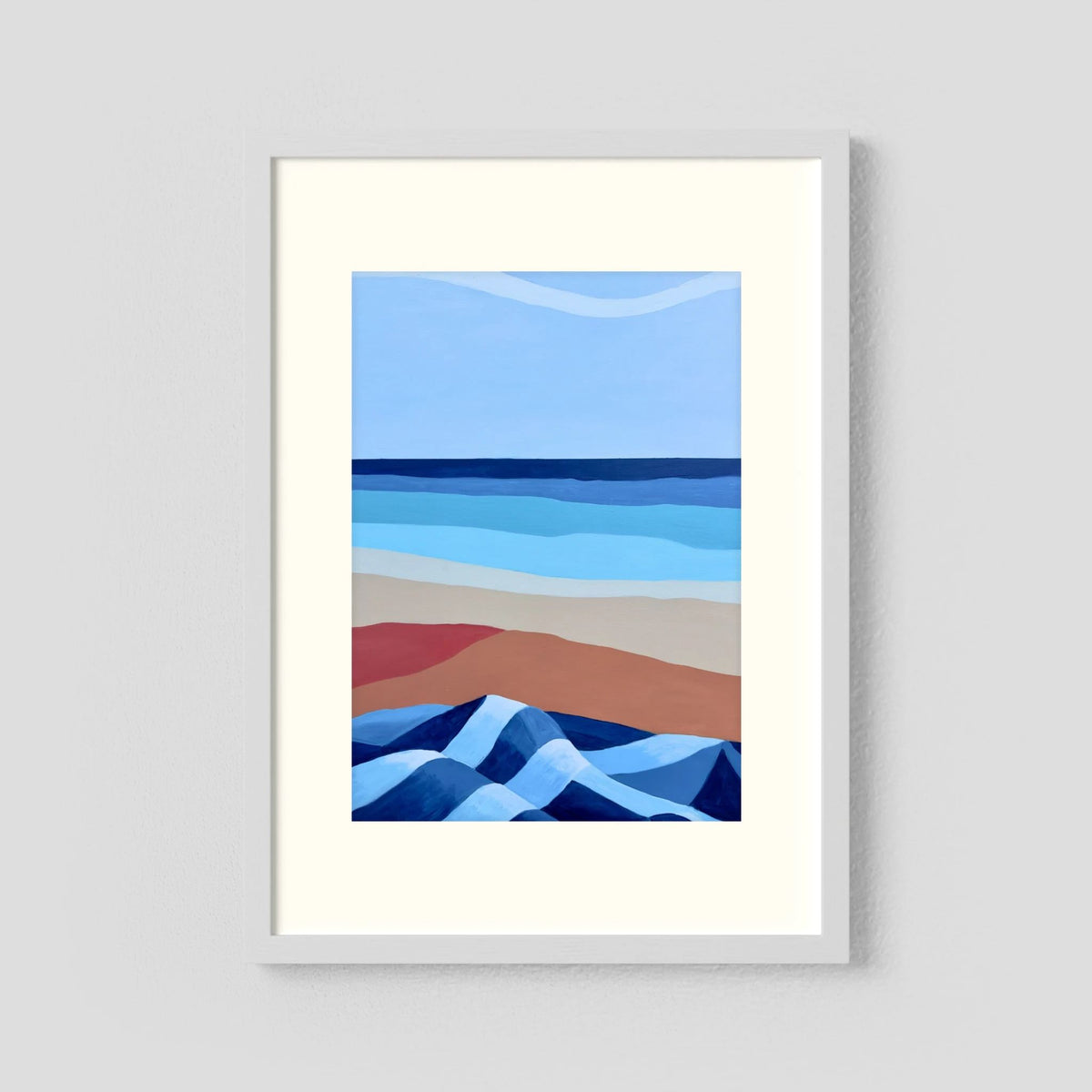 Blanket on the beach