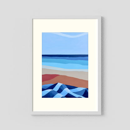 Blanket on the beach