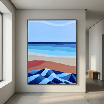 Blanket on the beach