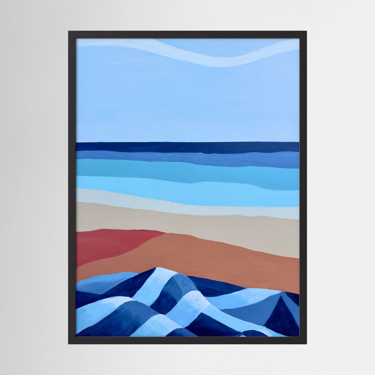 Blanket on the beach