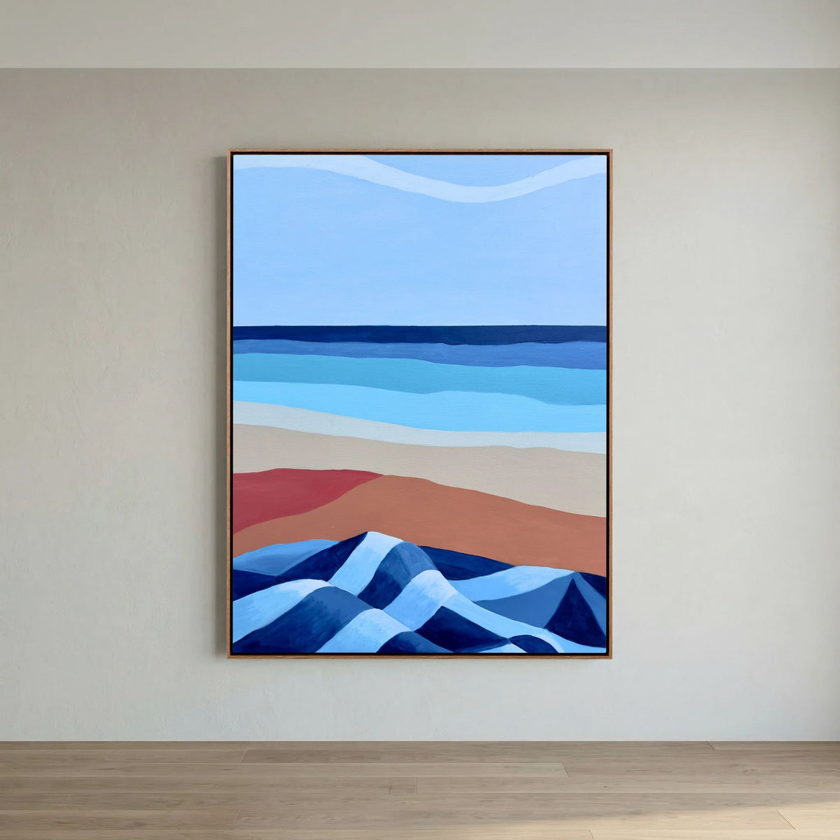 Blanket on the beach