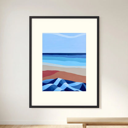Blanket on the beach
