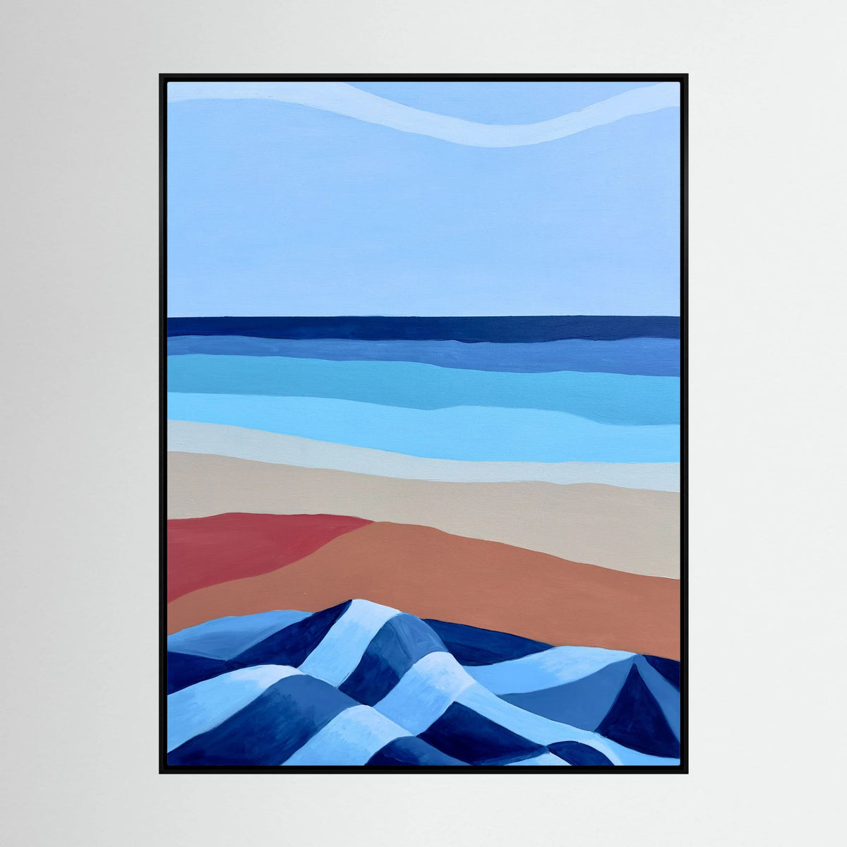 Blanket on the beach